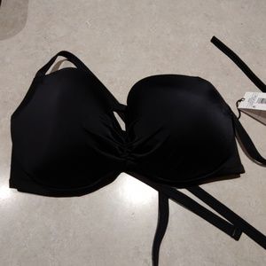 Black bikini too size36DD new with tags
